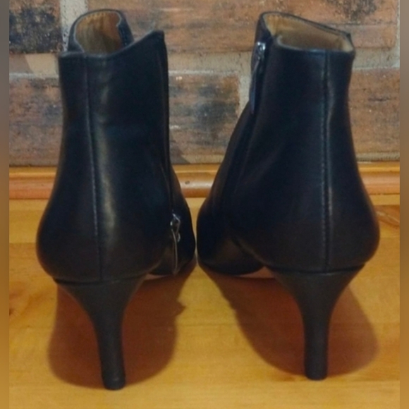 Franco Sarto Black Ankle Boots - Picture 5 of 16
